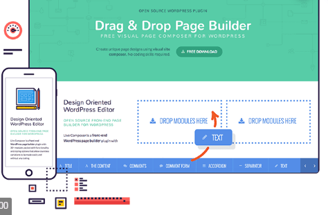WP Page Builder - Drag and Drop